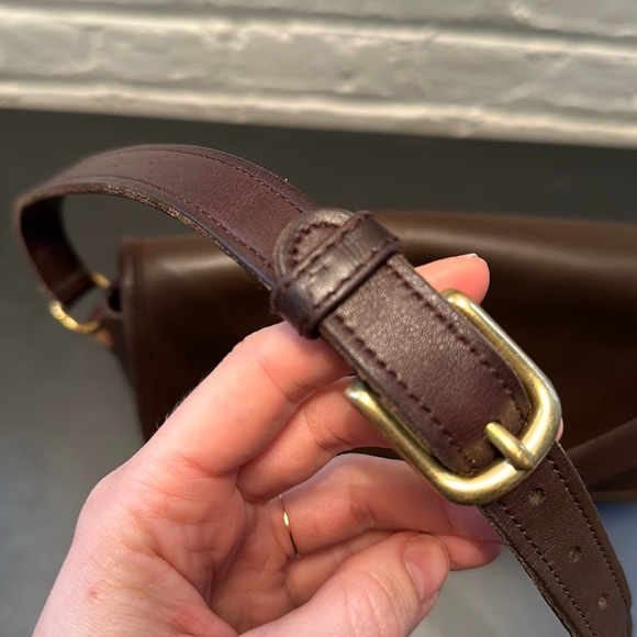 COACH Vintage City Bag 9790 Crossbody Mahogany Brown handcrafted in México - Picture 6 of 15